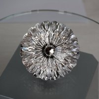 Горный хрусталь, огранка Хризантема, 51.5 мм