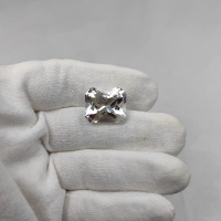 Горный хрусталь, октагон, 20*17 мм