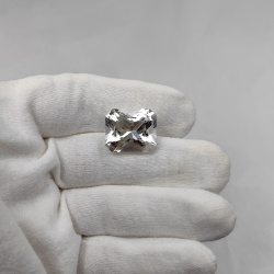 Горный хрусталь, октагон, 20*17 мм