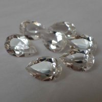 Горный хрусталь, груша, 8*12 мм