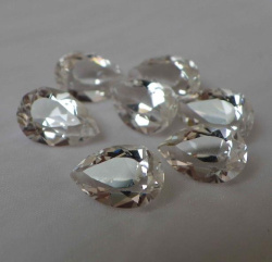 Горный хрусталь, груша, 8*12 мм