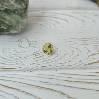 Цитрин круг 10 мм