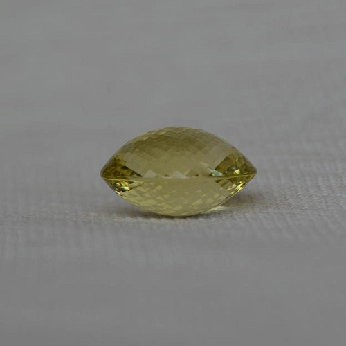 Цитрин, овал, 16.5*19 мм