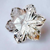 Горный хрусталь фантазийная огранка цветок