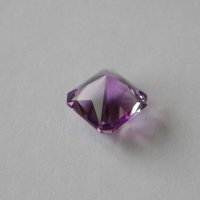 Аметист выращенный, октагон, 15*15 мм