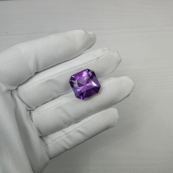 Аметист октагон 18*18 мм