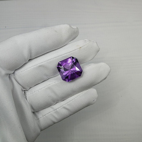 Аметист октагон 18*18 мм