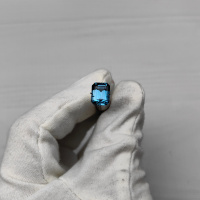 Топаз Лондон октагон, 8*10 мм