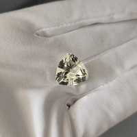 Цитрин светлый, триллион, 15.3*15.3 мм