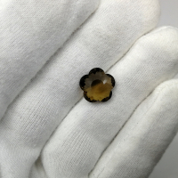 Раухтопаз, цветок, 12*12 мм