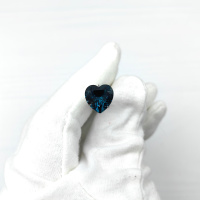 Топаз London сердце 11*11 мм