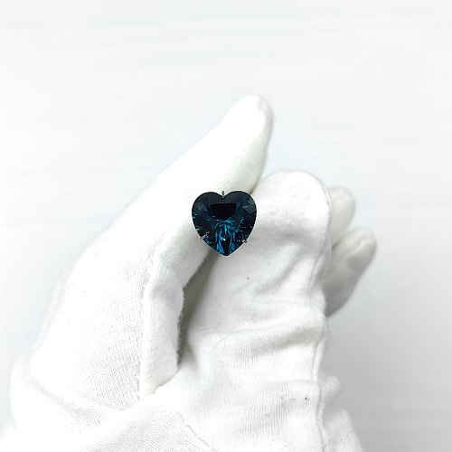 Топаз London сердце 11*11 мм