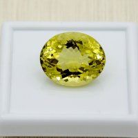 Цитрин овал 22.5*27.5 мм