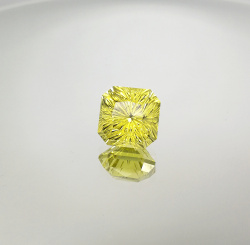 Цитрин, октагон фантазийный 14*14 мм