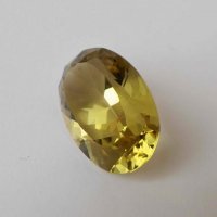 Цитрин, овал, 12*18 мм