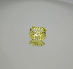 Цитрин, октагон фантазийный 10*13 мм