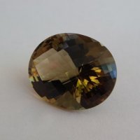 Раухтопаз, овал 19*23 мм