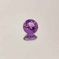 Аметист круг 12 мм