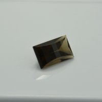 Раухтопаз, багет Мостик 20*12 мм