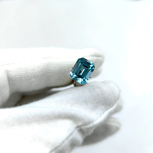 Топаз октагон, 8*10 мм