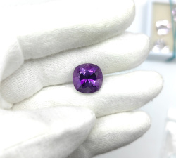 Аметист природный, кушон 13*13 мм