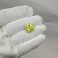 Цитрин цветок 16 мм, 8 лепестков