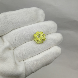 Цитрин цветок 16 мм, 8 лепестков