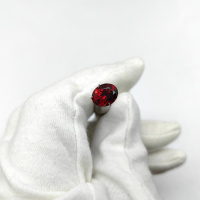 Пироп-альмандин, овал 8*10 мм