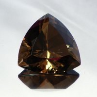 Раухтопаз, триллион, 24*24 мм