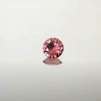 Турмалин розовый, круг, 9 мм