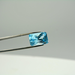 Топаз sky, октагон 12*18 мм