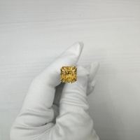 Цитрин медовый, октагон фантазийный 12*12 мм