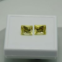 Цитрин, багет, 9*11 мм