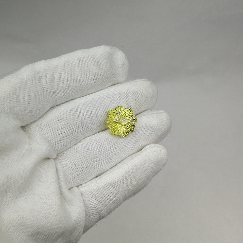 Цитрин цветок 16 мм, 8 лепестков