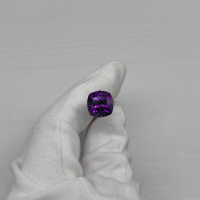 Аметист насыщенный, кушон 12*12 мм