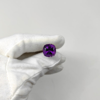 Аметист кушон 14*14 мм