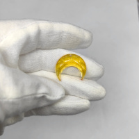 Цитрин выращенный Лунница