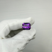 Аметист октагон 11*13 мм