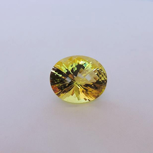 Цитрин, овал, 19*23 мм