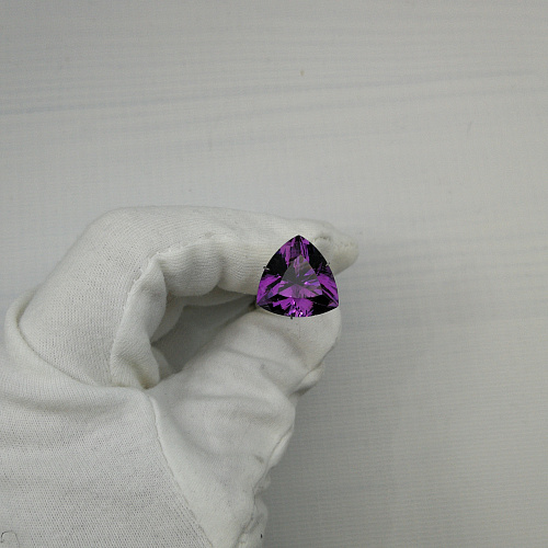 Аметист триллион, 16*16*16 мм