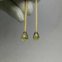 Цитрин бриолет 7*10 мм