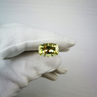 Цитрин кушон 10*15 мм