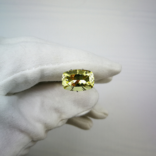 Цитрин кушон 10*15 мм