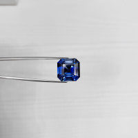 Сапфир выращенный, ашер 16*16 мм