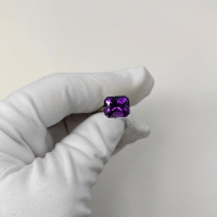 Аметист октагон 10*12 мм