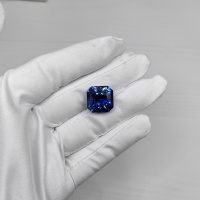 Сапфир выращенный, октагон 16*16 мм