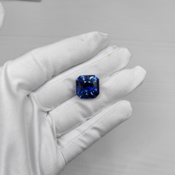 Сапфир выращенный, октагон 16*16 мм