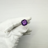 Аметист ашер 12*12 мм