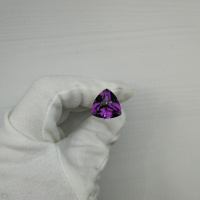 Аметист триллион, 16*16*16 мм