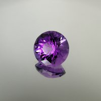 Аметист, круг, 18 мм